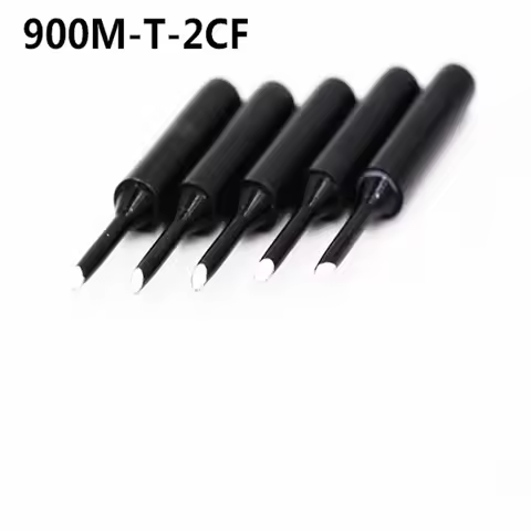SZBFT 5piece Black 900M-T-2CF Series Horseshoe type iron head Welding tip Soldering iron tip 900M-T 