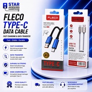 [STAR] Fast Data Cable FLECO F-52 6A USB To MICROOriginal Type-C Fast Charging Cable F52 Android