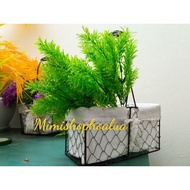 Fake tree - Decorative cluster of fake seaweed leaves, large bush with 5-7 branches - super beautifu