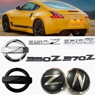 Car Rear Trunk Side Emblem Sticker for Nissan Z Logo 350Z 370Z Altima KIcks Qashqai J11 Leaf Juke  M