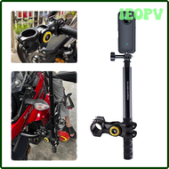 IEOPV Motorcycle Bike Selfie Stick Monopod Handlebar Mount Panoramic Invisible Stand for GoPro DJI Insta360 One x2 Camera Accessories QETVB