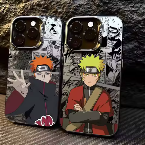 New Anime N-Narutos Phone Case For iPhone 17 17e 16e 16 15 14 13 12 11 mini Pro Max X XR XSMAX 8 7 A