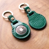 Apple Airtag Leather case (GREEN)