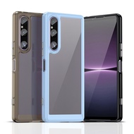 Applicable to Sony Xperia 1 V mobile phone case Sony Xperia 1 V transparent acrylic protective case 