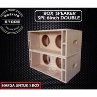 ready.. Box Speaker SPL 6 Inch Double ori