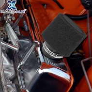 X AUTOHAUX Universal 48mm Bent Motorcycle ATV Air Filter Cleaner for 50cc 70cc 90cc 110cc 125cc Dirt