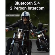 ☺️NEW STOCK☺️ AWEI TWO-PERSON INTERCOM MODEL: VS-6 HELMET WIRELESS HEADSET V5.4 INTERCOM