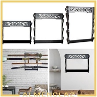 [Almencla2] Sword Stand Wood Sword Display Stand Holder Japanese Samurai Sword Holder Carving Bracke
