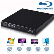 USB External Blu-ray drive Player,BD-COMBO CD/DVD burner supports Windows/Mac 1080P