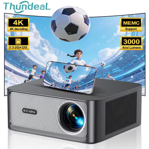 ThundeaL TD98Pro 1080P Full HD Projector 4K Android WiFi Projetor Auto Focus TD98 Pro 3D Smart Home