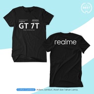 Realme GT 7T Smartphone Tech T-Shirt Distro Cotton Combed 30s Graphic Tee KAOS KAGE