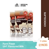 Farm Fresh UHT Chocolate Milk 1L x 12 Packs