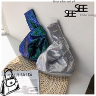 SINSIN Evening Clutch Purse Ladies Small Glitter Handbag