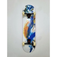 Poetic Spray Wave 'Left' Skateboard