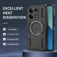 Magnetic Shockproof Case Xiaomi 15T Casing For Mi15T Pro Mi 17 Pro Max POCO X7 F7 Blading Cover