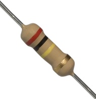 (50pcs) 1/4W Carbon Film Resistor - (2 ohm to 2M ohm) - 5% - 0.25W Resistor