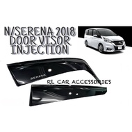 Nissan serena c27 2018 2019 2020 2021 2022 Air Press side window sun Door Visor airpress lip cover b