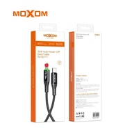 Moxom LX-CB805M 1.2 Meter 36W PD IPH Auto-Off Data Cable (Black)