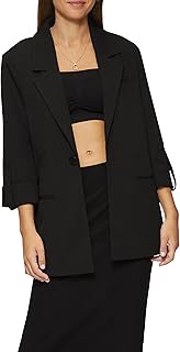 s.Oliver Women's Business Suit Jacket, 9999 Black, 36
