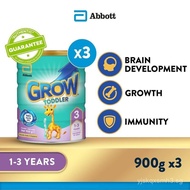 [Bundle of 3] Grow Toddler Growing-up Formula Stage 3 (900g)
