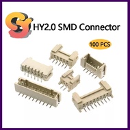 [Ready Stock Supply] HY2.0 Horizontal Sticker Standing Sticker Connector 2P3P4P5P6P8p Patch Socket C