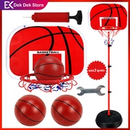 DekDek แป้นบาสเด็ก เล่นกลางแจ้งในร่ม กีฬาบาสเกตบอลการยิงลูกงกล่อง แป้นบาสสามารถขึ้นลง ตามเด็กเล่นได้