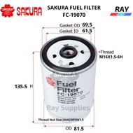 SAKURA FUEL FC19070 ,31922-2B900,31922-3E300, KIA CARENS 1.7 D4FD