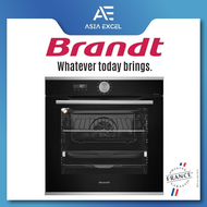 BRANDT BOP7537LX 73L PYROLYTIC BUILT-IN MULTIFUNCTION OVEN