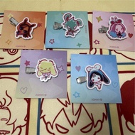 【Ready Stock】alien stage blind box keychain plushie merch bunny series[Genuine Bonus] alien stage Fl