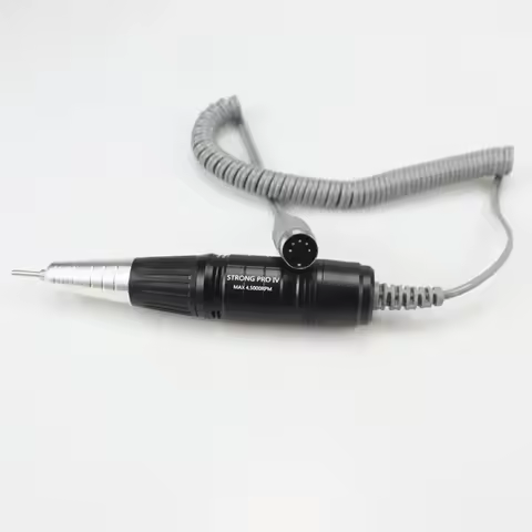 Strong 210 Plus PRO Handle 45K Rpm Dental Micromotor Polishing Handpiece Electric nail Drill Manicur