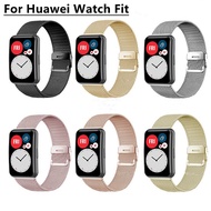 Huawei Watch Fit Strap Staineless steel Huawei Fit Metal buckle Loop metal Strap Huawei Watch Fit Watch band