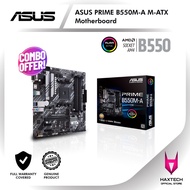 ASUS PRIME B550M-A AMD Socket AM4 MOTHERBOARD + AMD RYZEN CPU COMBO OFFER