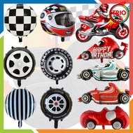 Race Themed Foil Balloon for McQueen F1 Race Car