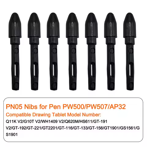 Replacement Pen Nibs For GAOMON ArtPaint Pen AP10 / AP20 AP31/ AP32 / AP40 / AP50, Graphics Tablet f