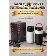 [KOREA] Maxim KANU Instant Coffee 100 Sticks – Mild / Dark / Light | Gift Set with Stainless Tumbler