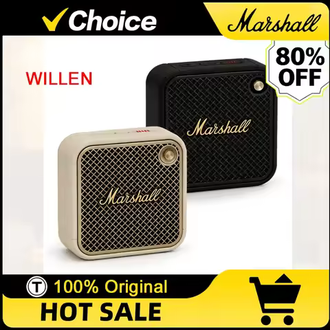 Marshall WILLEN Noise Reduction Speaker Portable 2nd Generation Wireless Bluetooth Dust and Waterpro