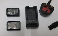 Sony NP-FW50 原廠電池， 充電器
