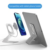 GTWIN Aluminum Alloy Wireless Battery Charger Magnetic Desktop Stand Fast Charging Elephant Ear Pad 