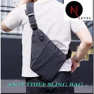 Anti Thief Sling Bag Man Crossbody Bag Man Chest Bag