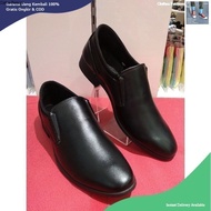 Men's Loafers Black Bata Original Slip On ANTIBACTERIAL Work Shoes
