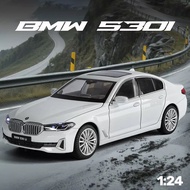 1:24 Scale BMW 530i Alloy Car Model Diecast Car Toys for Boys Birthday Gift Kids Toys Car Collection
