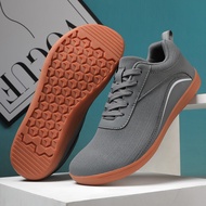 4e Wide Head Breathable Shoes Thumb Valgus High Instep Lightweight Breathable Non Slip Big Head Runn