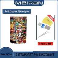 Filem Pembalut Pelekat Fash Kamera Anti-Calar untuk Godox AD100pro AD100 pro Penutup Filem Pelindung