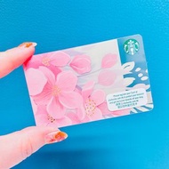 🌸絕版櫻花膠卡 ❤️‍🔥$50 ⭐️Starbucks Limited Edition Sakura Card 🍑星巴克 香港限量版 櫻花盛開 膠卡 🍀不含面值  / 膠板卡 🍀全新未刮Pin / 值
