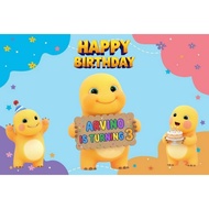 NAILONG banner NAILONG banner children's birthday banner background NAILONG custom children's birthd