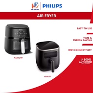 PHILIPS Penggoreng Tanpa Minyak Digital Air Fryer 2000 Series (5.6L) XL HD9257/80 NA221/09 (4.2L)