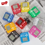 (BC)[ Featured ]  Nostalgic Tetris Game Toy Key Rings Accessories Ornament / Cute Pocket Mini Game M
