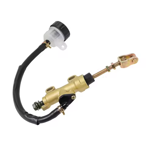 Universal 10mm ATV Go Cart Pit bike Motorcross Motorcycle Rear Brake Master Cylinder Pump For Honda 