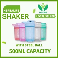 Shaker Bottle Cup Herbalife Nutrition 500ml Protein Powder Water Cup