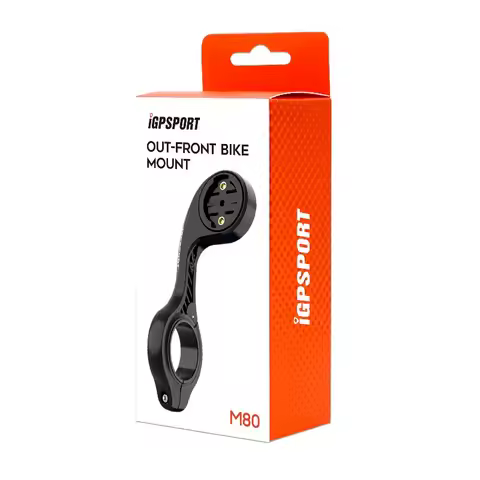 IGPSPORT M80 Original Handlebar Extended Bracket Bike Headlight Mount Bar Cycling Computer For Garmi